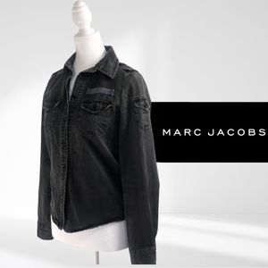 Marc Jacobs Women's Long Sleeve Military Inspired Button-Up Jacket Shirt XS/2